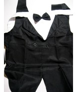 Dog Suit Bandana Set Bow Tie Shirt For Formal Party For XLarge XL - £10.70 GBP