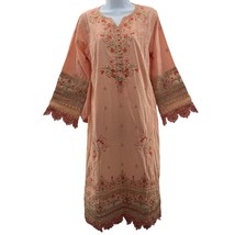 Bin Saeed Lawn Size M Cotton Embroidered Dress Pakistani Salwar Kameez P... - £29.49 GBP