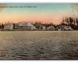 Paul Smith&#39;s Hotel St Regis Lake New York NY UNP Albertype DB Postcard W15 - $3.91