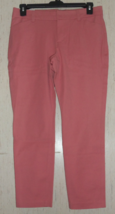 Nwt Womens Gap &quot;Slim City Crop&quot; Potpourri Pink Cropped Ankle Pant Size 10R - £22.02 GBP