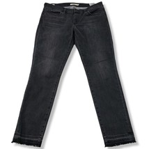 Levi&#39;s Jeans  Size 31 W34&quot;L28&quot; Levi’s 711 Skinny Jeans Stretch Denim Pants Black - £25.80 GBP