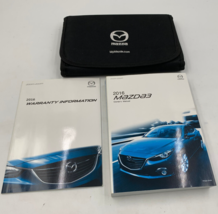2016 Mazda 3 Owners Manual Handbook Set with Case OEM M04B36023 - £42.45 GBP