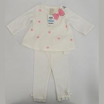 1st Impressions Baby Girl 2 Pc Outfit LS Tunic Bottom Leggings 3-6M - £11.85 GBP