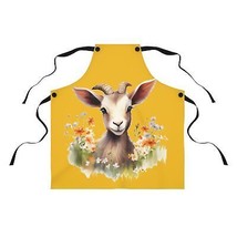 Goat floral counry Apron (AOP) - $41.80