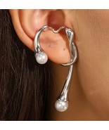 Pearl bar ear cuffs  SET OF 2 - $13.68 CAD