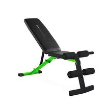 Workout Bench Utility Adjustable Flat Weight Exercise Fitness Home Gym Lifting - £67.54 GBP
