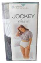 Vintage Jockey Women&#39;s E&#39;lance Cotton Queen Briefs Size 9 Sissy 3 Pack 1998 - £22.15 GBP