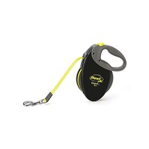 flexi Neon retractable flexible dog lead leash hi vis night safety tape  - $57.00