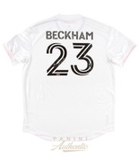 DAVID BECKHAM Autographed Inter Miami CF 2021 Authentic White Jersey PANINI - £1,177.28 GBP