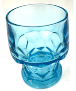 Vintage Viking Fenton Glass Colonial Blue Georgian 7oz Tumbler 3 1/2&quot; Ta... - £23.38 GBP