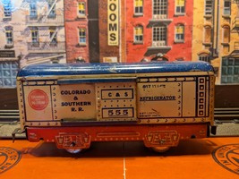 Marx Trains  Colorado &amp; Southern R.R. Refrigerator Car W/Sliding Door - $14.04 CAD