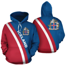 Iceland Country Flag Hoodie Adults And Youth - $55.99
