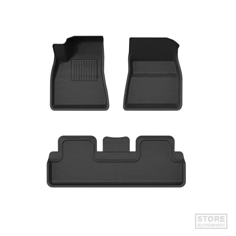 For Tesla Model3 Foot Mats  TESLA Car ModelY 2021-2023 3D  Pad Waterproof Easy - £117.55 GBP+