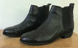 Aerosoles Step Dance Black Leather Ankle Chelsea Boots 10W - $1,000.00