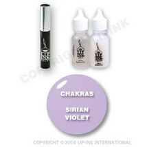 LIP INK Organic  Smearproof Special Edition Lip Kit - Sirian Violet - £43.85 GBP