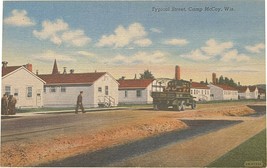 Vintage Post Card, Camp McCoy, Wisconsin - £7.90 GBP