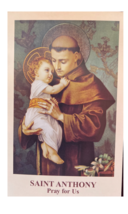 Saint Anthony of Padua Prayer Card for Anxiety - $1.64