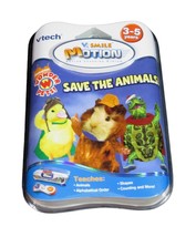 Vtech VSmile VMotion Wonder Pet Game Cartridge Save The Animals 3-5 Years Sealed - $10.88