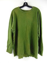 LL Bean Green Wool Blend Pullover XL Regular - £23.38 GBP