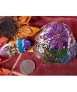 Just Do It Fun Set of 2 Painted Rocks Decor Paperweight Collections Gift... - €5,98 EUR