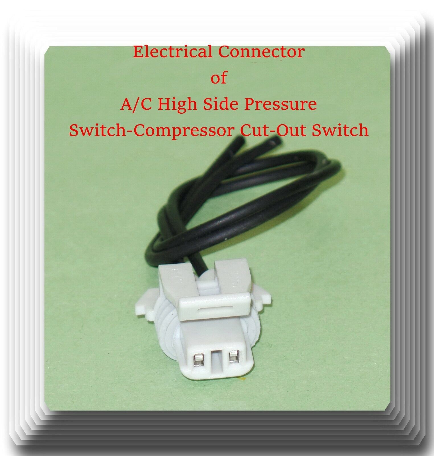 Connector of A/C High Side Pressure CutOut Switch