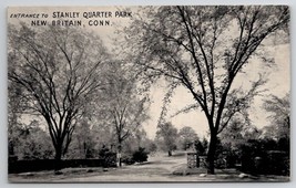 New Britain CT Entrance To Stanley Quarter Park Connecticut Postcard O22 - £11.97 GBP