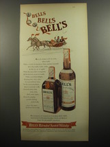 1951 Bell's Scotch Ad - Bells Bells Bell's - $18.49