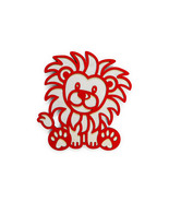 Handcrafted Layered Wood Lion Wall Art – Safari Nursery Decor - $30.00