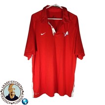 Nike Dri-Fit Men&#39;s Size XXL Red Lions Golf Polo Shirt - £15.33 GBP