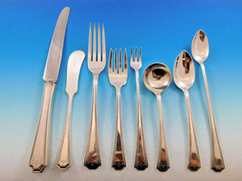 Adam by National Sterling Silver Flatware Set for 12 Service 102 Pc Dinner - £3,820.82 GBP