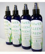 4 Bottles Tanning Bed Cleaner Acrylic safe Cleaner Power Kleen Green Bed... - €33,25 EUR