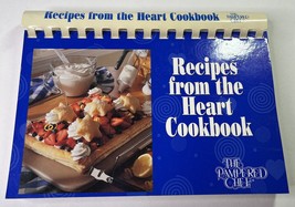 Vintage Pampered Chef Recipes From The Heart 90s 1997 Cookbook Spiral - £4.05 GBP