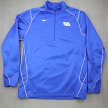 University Buffalo Nike 1/4 Zip L Therma Fit NCAA Basketball Football UB NY - $37.95