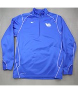 University Buffalo Nike 1/4 Zip L Therma Fit NCAA Basketball Football UB NY - $37.95