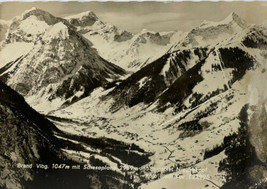 Brand Vorarlberg 1047 &amp;  Niggenkopf Ski Area RPPC Postcard - £11.63 GBP