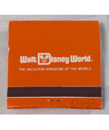 WALT DISNEY WORLD THE VACATION KINGDOM OF THE WORLD MATCHBOOK COVER VINTAGE - $26.03 CAD