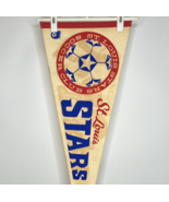 Vintage St. Louis Stars Soccer Club NASL Soccer Pennant 30 x 12 Full Siz... - £19.18 GBP