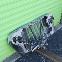 97-06 Chrysler Jeep Wrangler Grill Grille Gril Header Panel Radiator Support image 8