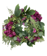 Bibelot Artificial Floral Wreath Purple NEW - $19.53 CAD
