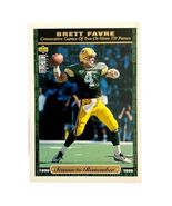 Upper Deck Brett Favre Season To Remember Trading Card 1996 Collectors N... - $368.84 MXN