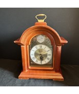 Bulova Vintage Mantel Clock with  A Brass Face No:9873 Stunning VTG Addi... - $25.36