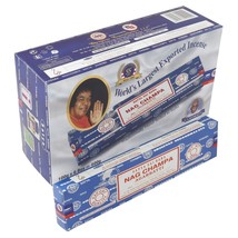 Satya Nag Champa Incense Sticks Rolled Masala Fragrances Agarbatti 100gx6 Pack - £39.55 GBP