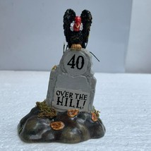 Dept 56 Halloween Village Over The Hill Tombstone Accessory From 2002 - £11.87 GBP