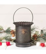 Jumbo Tartwarmer with Circle Star in Kettle Black Tin - $65.64 CAD