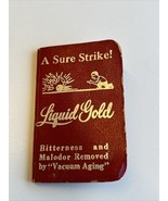 Vintage 1954 Liquid Gold Bowlers Record Book Unmarked - $6.00
