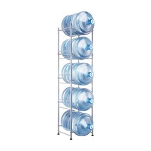 VEVOR 5 Tiers Water Jug Holder Single Row Water Bottle Rack for 5 Bottles Storag - $1,794.71 MXN