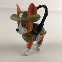 Paw Patrol Jungle Rescue Pups Tracker Figure with Hook Jeep Dog Spin Master - £12.94 GBP