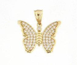 Butterfly Women&#39;s Charm 14kt Yellow Gold 368598 - £195.82 GBP