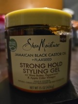 Jamaican Black Castor Oil Strong Hold Styling Gel 15 Oz By Shea Moisture (BN14) - £13.01 GBP