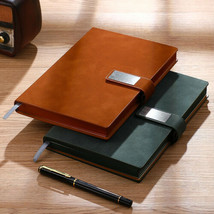 PU Leather Vintage Journal A5 Notebook Lined Paper Writing Diary 260 Pages - £22.13 GBP
